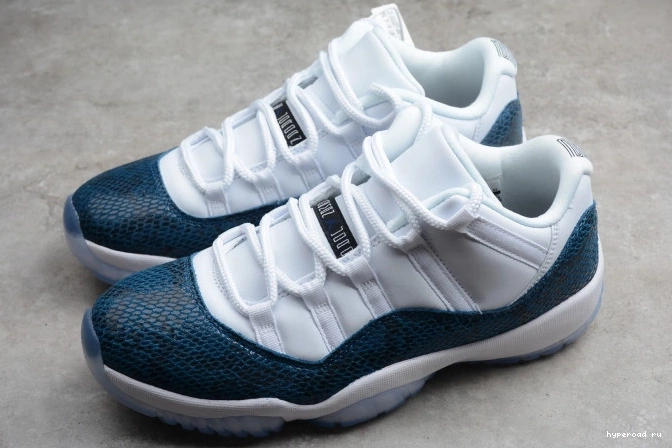 Snakeskin Navy Blue 11 CD6846-102 Low Jordan Air 0703